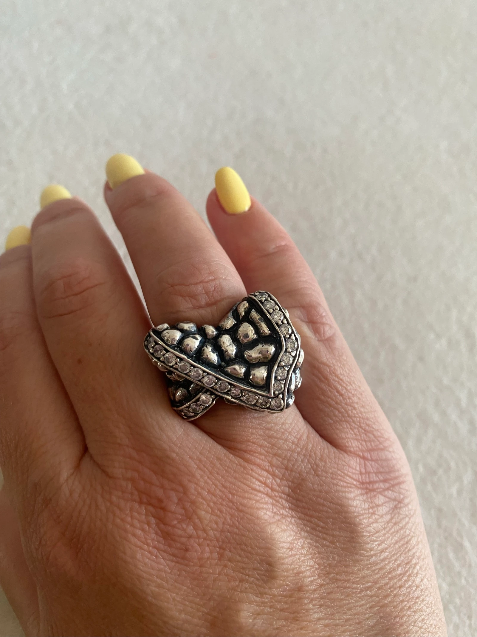 Silver ring – photo 2